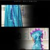 Child Children's Day Witch Animal Hooded Cloak Halloween Party Cloak Cosplay Costume Dinosaur Cape