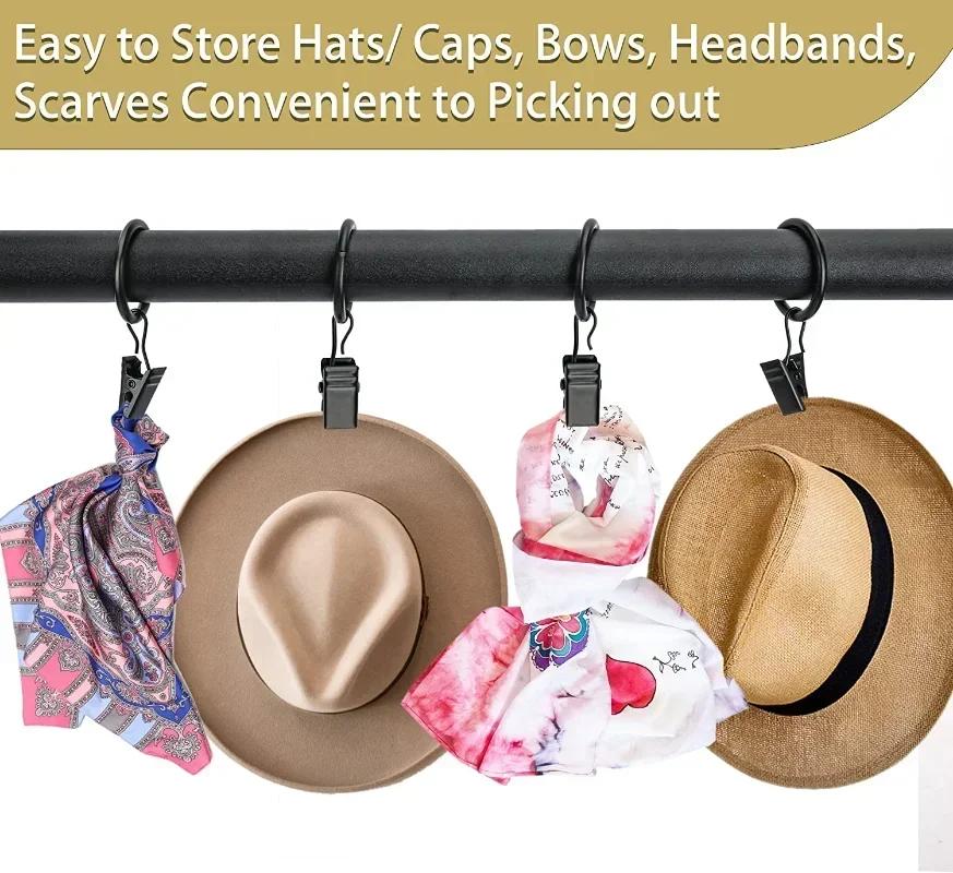 10 buc. Clipuri pentru inele pentru perdele, metal decorative, rezistente la rugină, draperii pentru fereastră, agățat cârlig inel pentru agățat pentru haine.