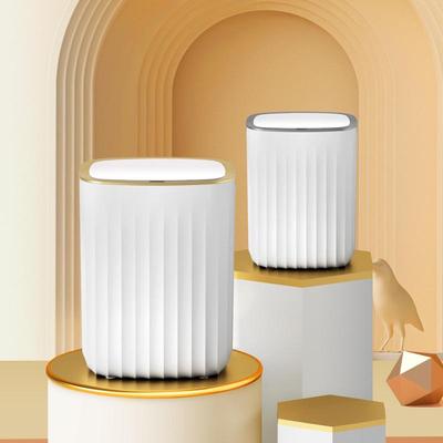 Jieanhui Automatic Smart Sensor Trash Can with Lid - Waterproof for Kitchen, Bathroom, or Living Room