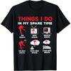 Billiards In My Spare Time Funny Theme T-Shirt(1)