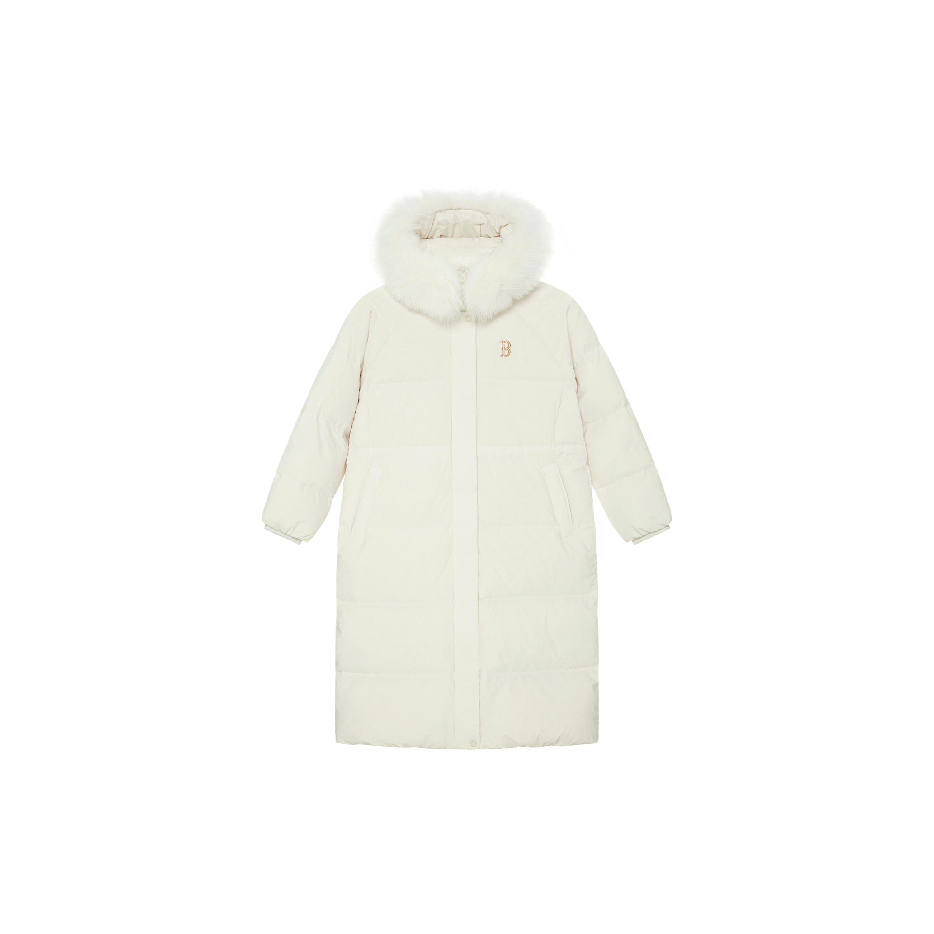 

Новая базовая коллекция MLB Базовая женская пуховая куртка Boston Red Sox Темно-кремовый 3FDJB1246-43CRD S