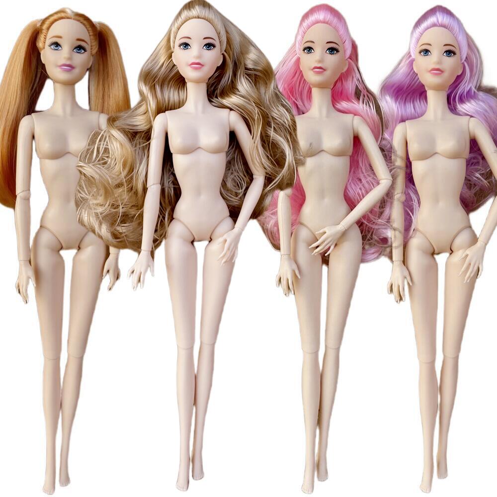 1/6 Super Model Doll Figures Joints Movable Colorful Braid Solid Doll 30cm Fashion Face Mold Boys Girls Birthday Gifts
