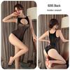 Plus Size Sexy Sheer Temptation Hollow Jumpsuit Lingerie for Women