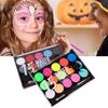 Vibrant 15 Color Face Paint Set For Kids Water-soluble Halloween Party Fun