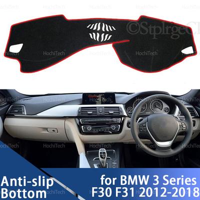 Dashboard Cover Avoid Light Anti-Slip Anti-dirty Mat Pad Sunshade Dashmat Protect for BMW 3 Series F30 F31 2012-2018 LHD RHD