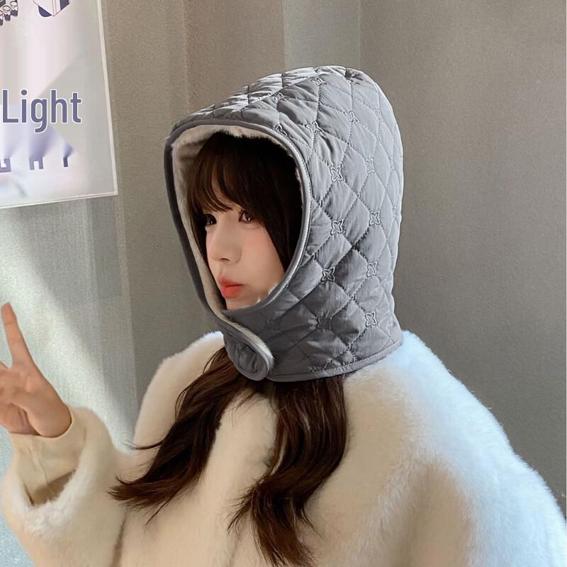 Cute Little Bear Double-Sided Plush Knit Winter Hat