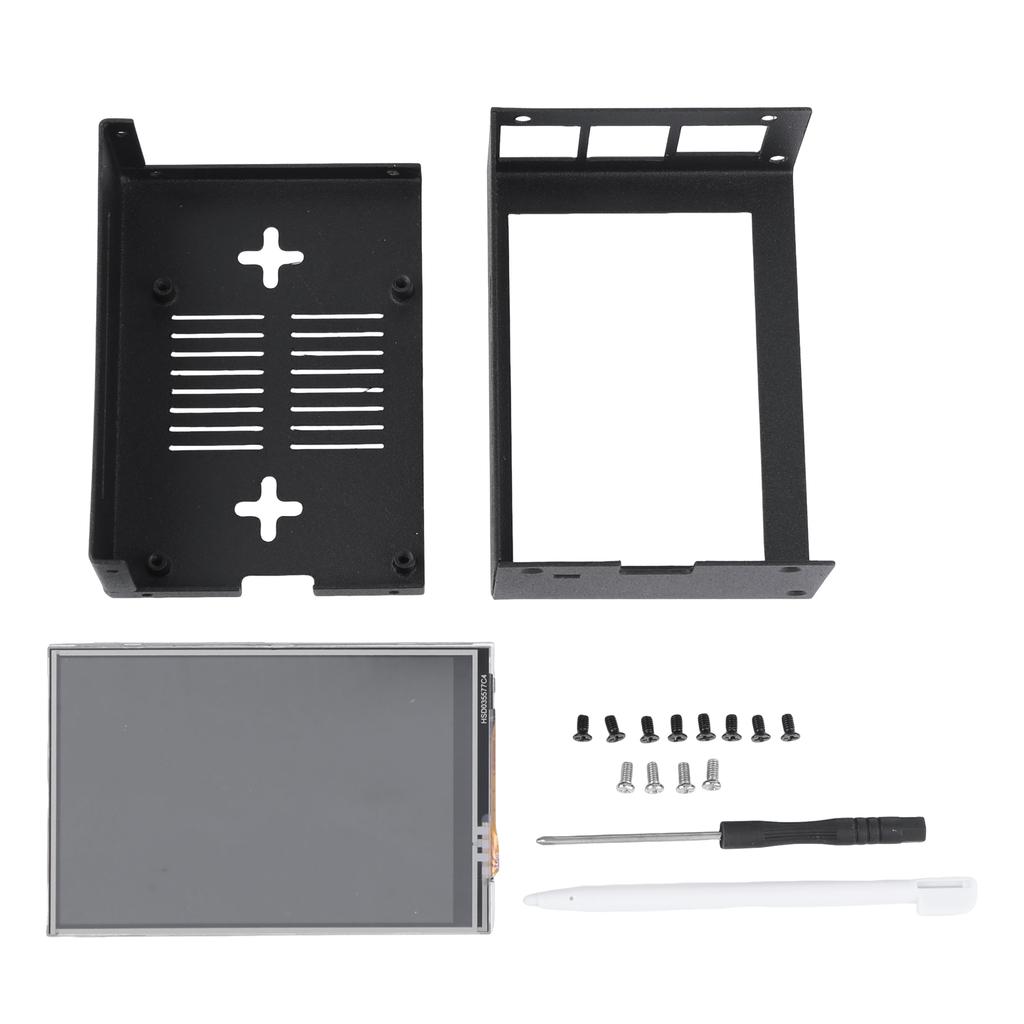 Metal Protective Case Aluminum Alloy Cooling Case for Raspberry Pi 4B Only