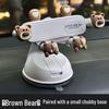 Panda Strawberry Bear Car & Scooter Phone Holder with Anti-Shake Suction Cup
