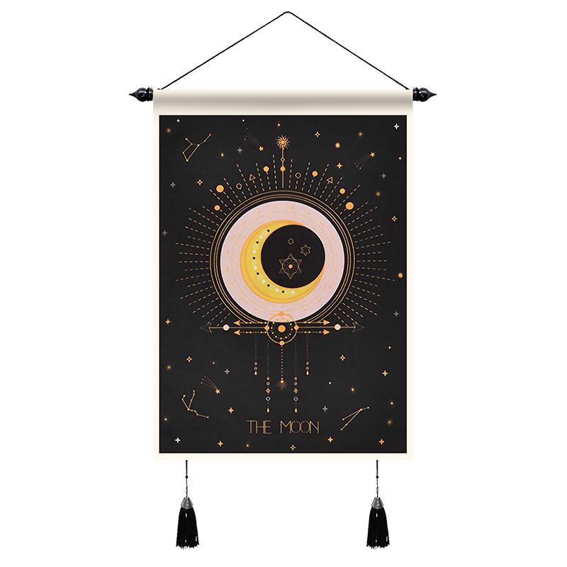 Tarot Card Tapestry: Sun & Butterfly Living Room Bedroom Dorm Decor