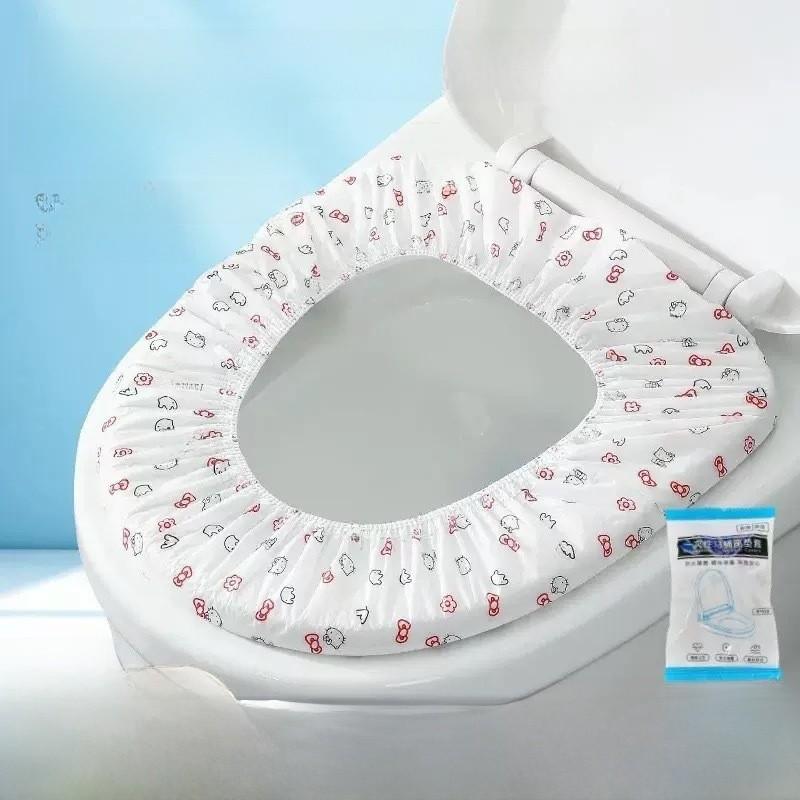 Travel Disposable Toilet Cover Nonwoven Waterproof Paper For Portable Bathroom Use