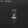 Dollhouse Miniature Food Toy Beer Glass Empty Glass Water Glass Mini Model Accessories