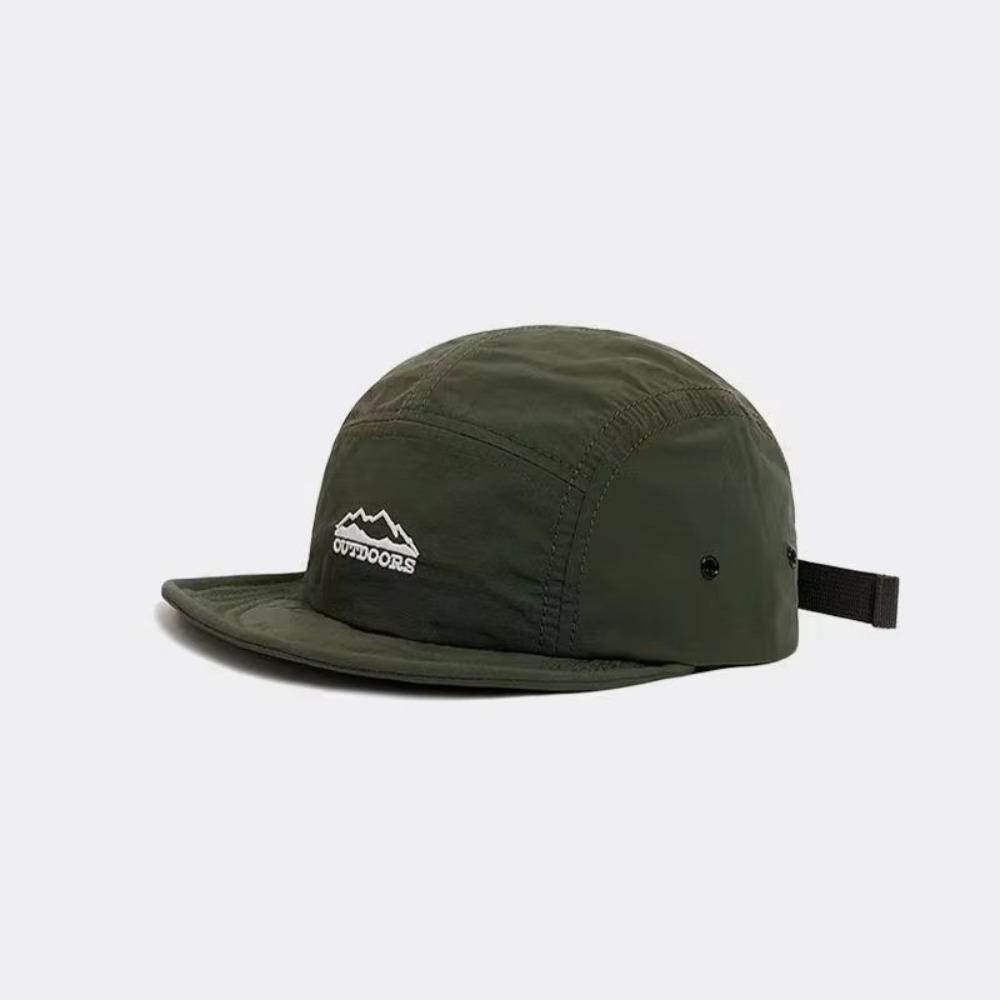 Quick-drying Hip-hop Caps Short Brim Camping 5-sided Hat Unisex Sunscreen Cap  Outdoor