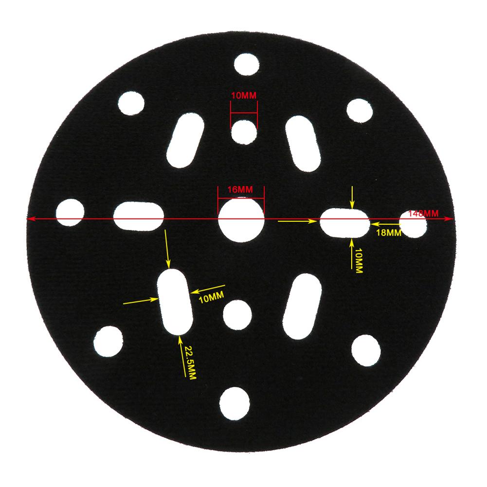 Beflockungsschutzscheibe Elektrowerkzeugteile Schleifscheiben