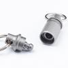 Titanium Alloy Keychain Detachable Car Key Holder° Swivel Quick-Release Tool