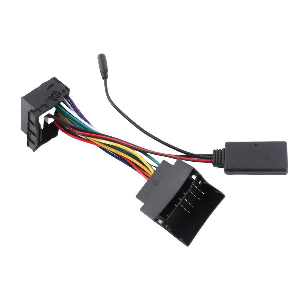 59.1in Bluetooth 5.0 AUX Cable Audio Adapter with Microphone Fit for E60 E63 E64 E65 E66 E87