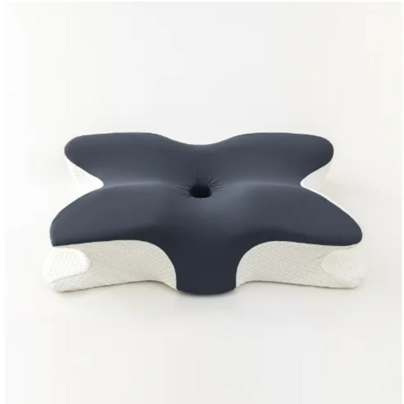 5 Colors Butterfly Neck Pillow Memory Foam Orthopedic Cervical Support Pillow for Pain Relief and Health Care