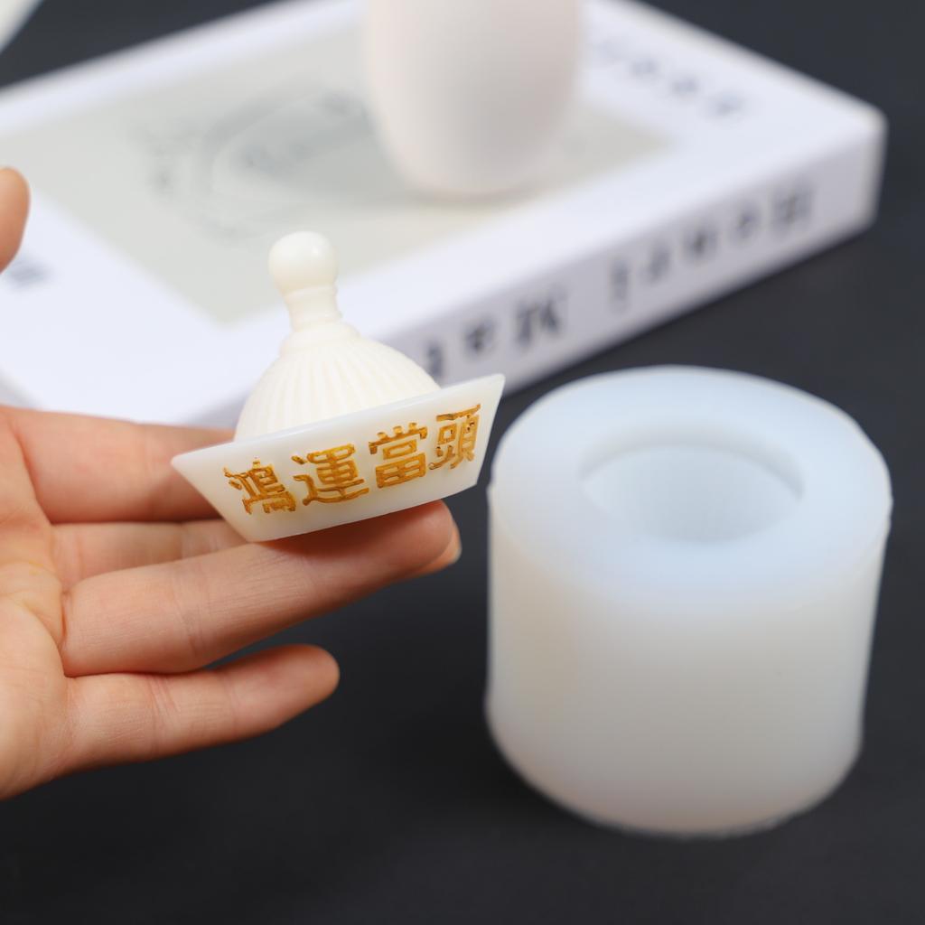 Geometric Candle Mold Silicone Mold for Candle Making Reusable Candle Resin Epoxy Mould Casting Molds DIY Silicone Mould