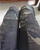 LOONG+BIKER+ Μοτοσικλέτα Camo Slim Fit Anti Drop Παντελόνι+Μοτοσικλέτα Τζιν+Γυναικείο πλέγμα Knight