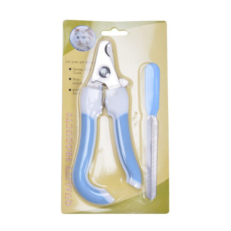 Stainless Steel Pet Nail Clippers for Cats & Dogs with Nail Grinder