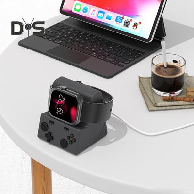 Silikonový nabíjecí stojánek pro Apple Watch Series Dok Držák na nabíjecí kabel Pohodlné nabíjení Rezervovaný prostor pro rozhraní Úsporný stolní držák na hodinky