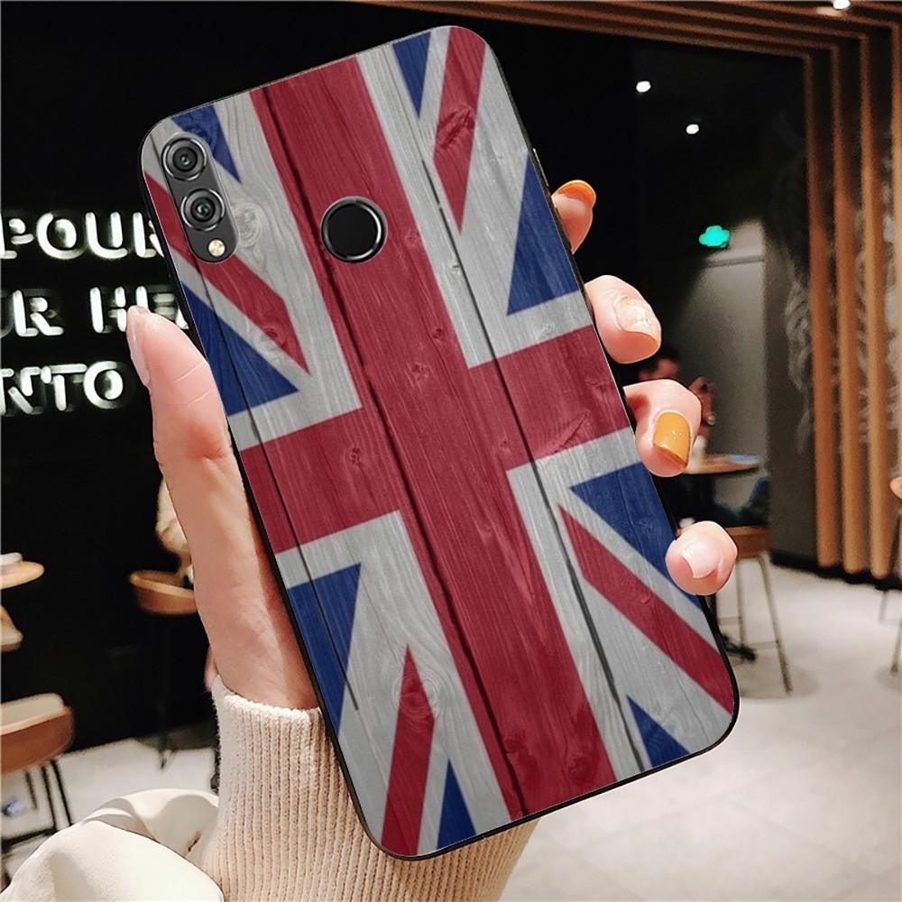 United Kingdom Flag Phone Case For Huawei Honor 10 lite 9 20 7A 9X 30 50 60 70 pro plus Soft Silicone Cover