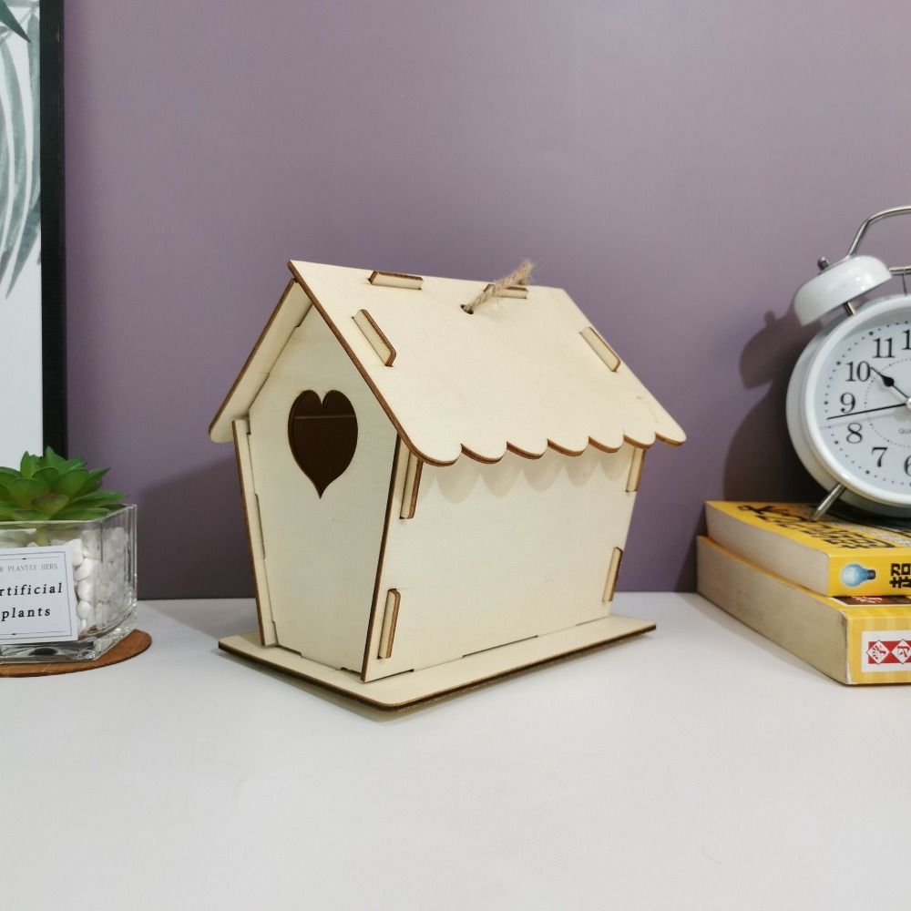 3pcs Minimalist Bird Nest Creative Bird Cage Home Crafts Bird House  Cave