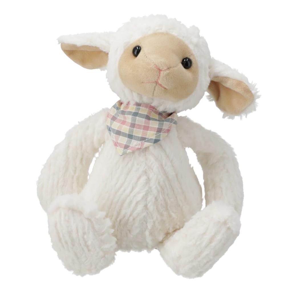 Nitori Bandana Sheep Plush Toy, White, WD01, 2116100001842