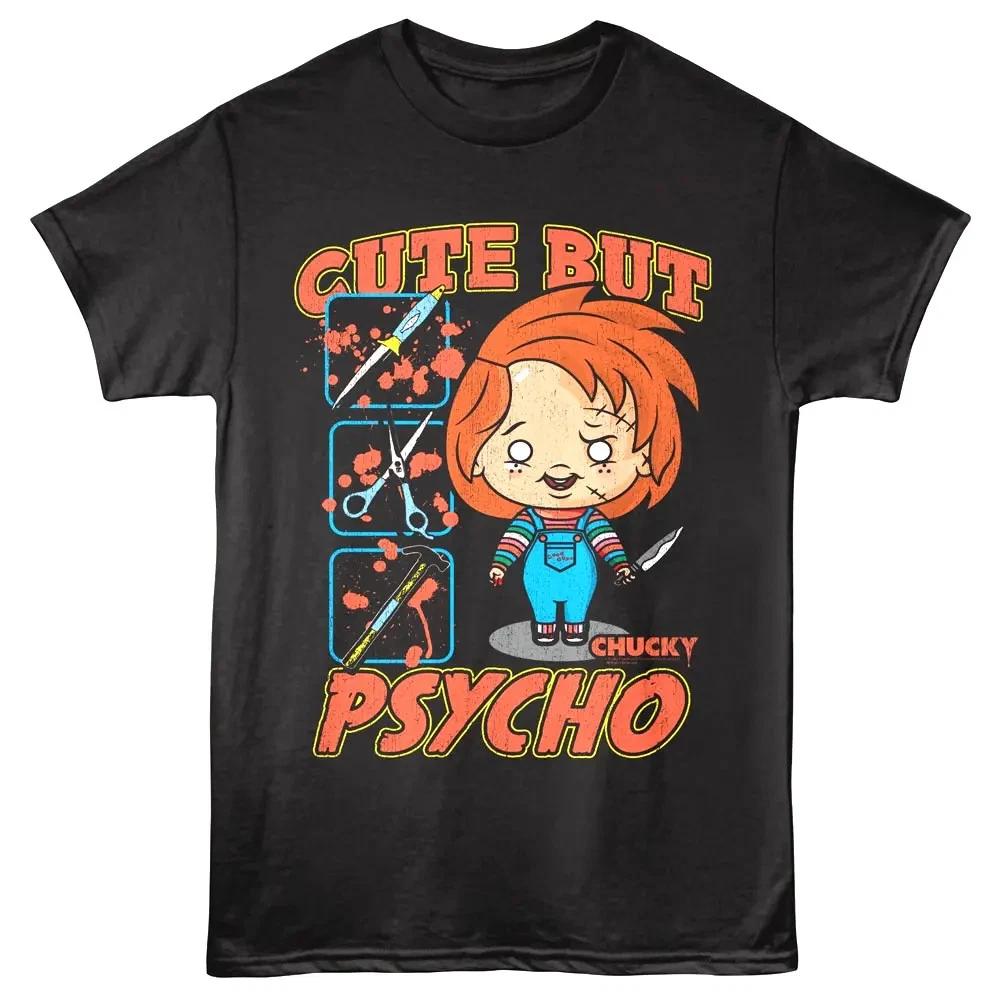 Chucky Cute but Psycho Men s T Shirt M