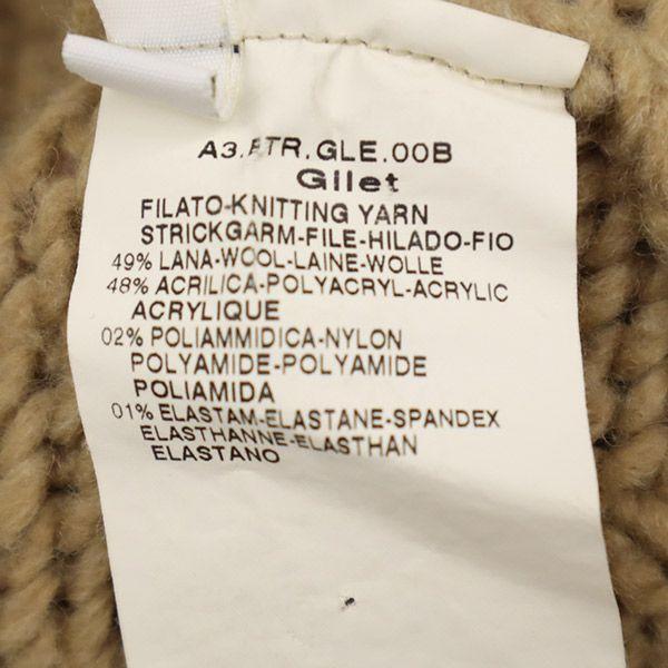 MAX&CO Knit Vest M Beige Women Used