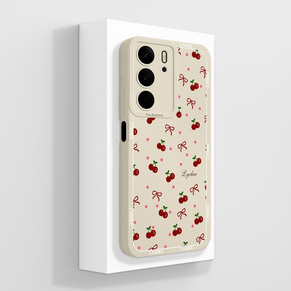 For Realme C75 C75X C73 C71 Case Painted Flowers Soft Liquid Silicone Back Cover For Realme C 75 Full Protection Phone Bumper