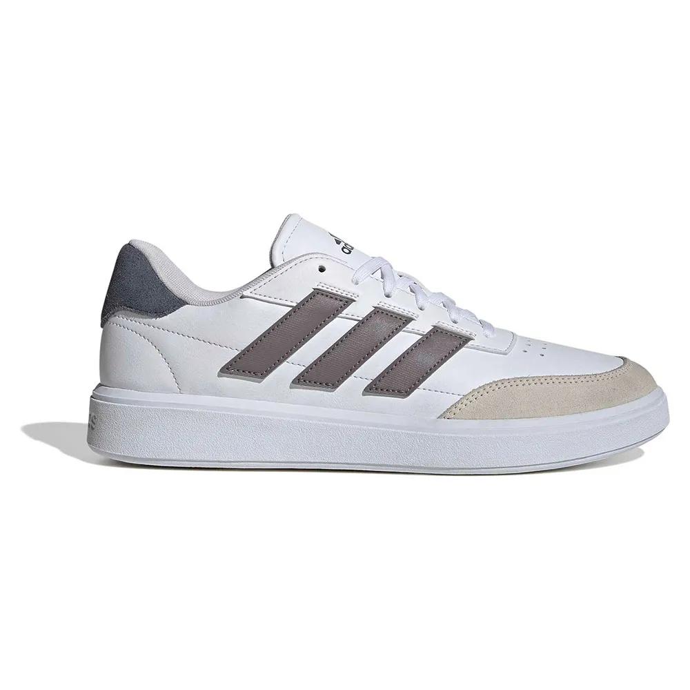 Adidas courtblock sneakers synthetic leather white