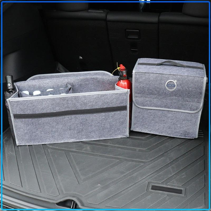 Car Trunk Large Capacity Sundries Storage Box Organizer Bag Tool Case For Volvo Rdesign XC90 S60 XC60 V70 S80 S40 V50 V40 V60 C30 S70
