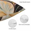 Rustic Vintage Floral Leaves Square Pillowcase Polyester Linen Velvet Pattern Zip Decor Throw Pillow Case Sofa Cushion Cover