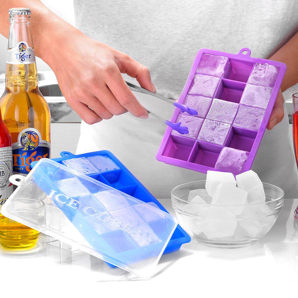 Mold Jelly Cocktail with Trays Maker Cube Silicone Lid for Tray Ice Whisky Mold Jelly Cocktail with Trays Maker Cube Silicone Lid for Tray Ice Whisky