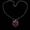 Chic Clavicle Chain Stylish Love Shape Collar Chain Thorn Heart Pendant Necklace for Women Girls Jewelry Ornament