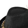Top Hat Men'S Summer Outdoor Shade Sunscreen Hat Papyrus Shell Sun Hat Women'S Personality Fashion Trendy Hat Beach Hat