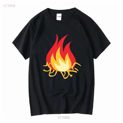 My Fire Hebrew Haesh Sheli Flame Unisex T Shirt Organic Cotton Eco Lifestyle Fashion Long or Short Sleeves Vintage Washed