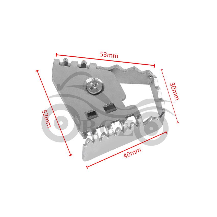 BMW GS Series Brake Pedal Extender: F700GS, F800GS, R1200GS Enhancer.