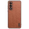 For OnePlus Ace 5 Ultra 5G Case Wood Texture PU Leather Coated PC TPU Phone Cover