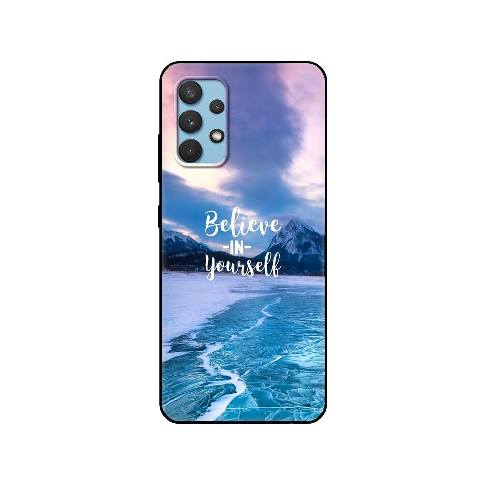 Czarny pokrowiec tpu do Samsunga Galaxy A12 A22 A32 A42 A52 A72 4g 5g S21 PLUS ultra tylna obudowa podróż góra morze plaża cytaty