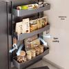 Multifunktionaler 3-stufiger Kühlschrank-Seitenorganisator