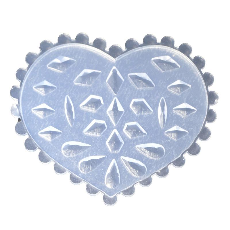 Silicone Carved Nail Stickers Nail Art Silicone Mold 3D Flower Star Nail Art Mold Flower Silicone Carved Mold Nail Decor