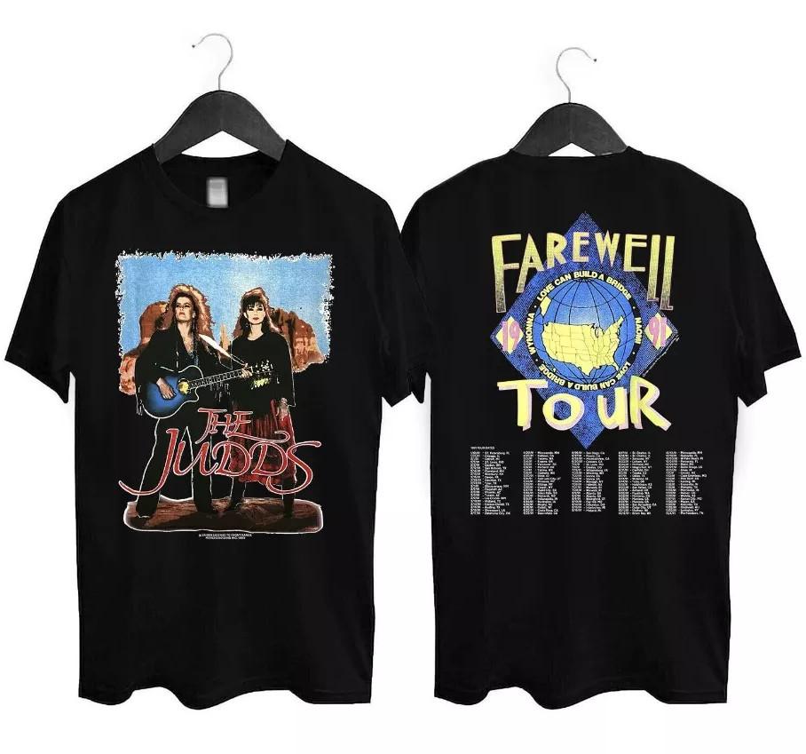 The Judds T-shirt VTG 90s 1991 Farewell Tour Naomi Winona Judd shirt For Fans XXXXL