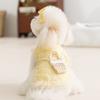 Pet Dog Vest Dress Princess Style Sleeveless Top Small Medium Breeds Like Teddy Bichon