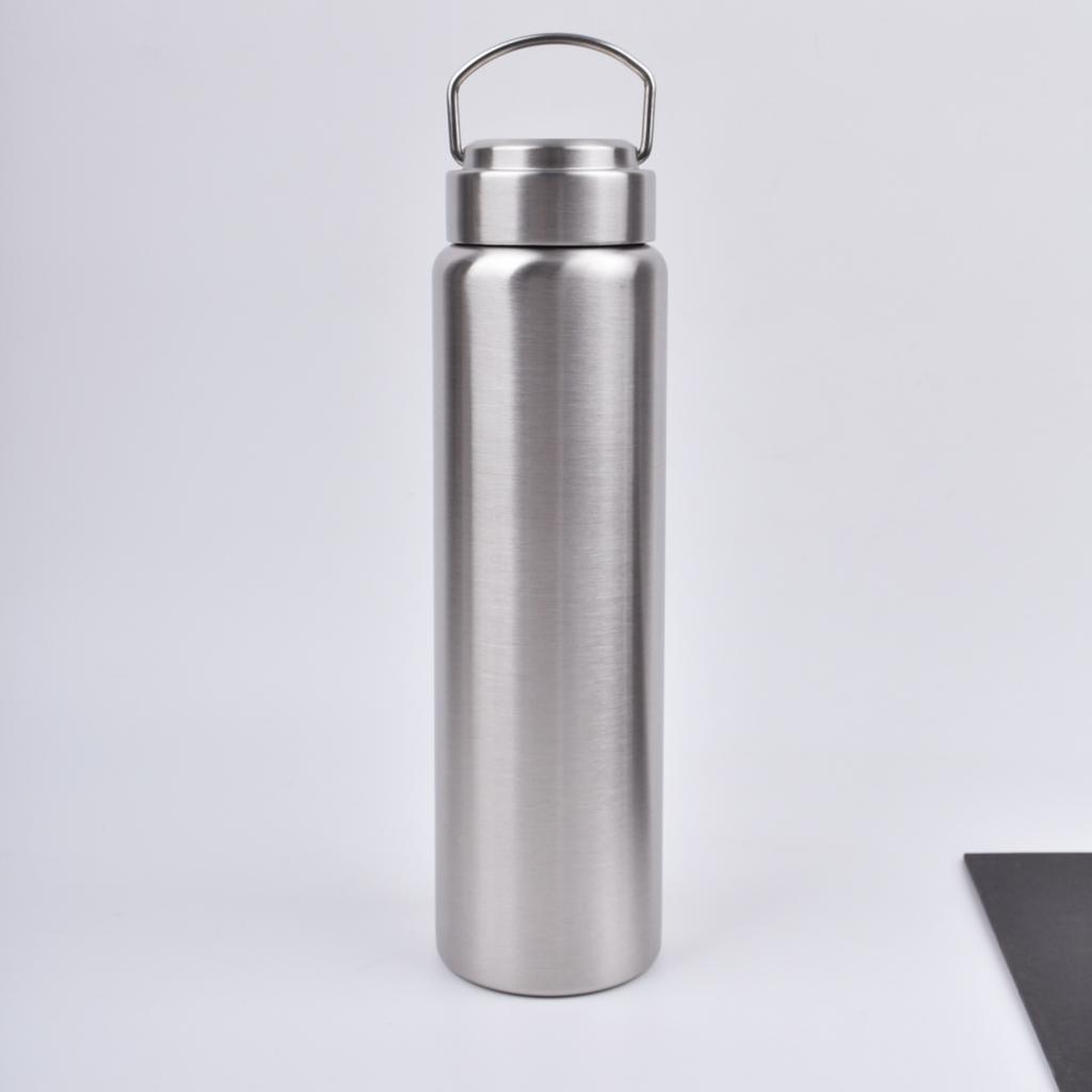 450ml/600ml/900ml/1200/1500ml Stainless Steel Bicycle Water Bottle Sports Fitness Single Walled Metal Flask for Traval Sports
