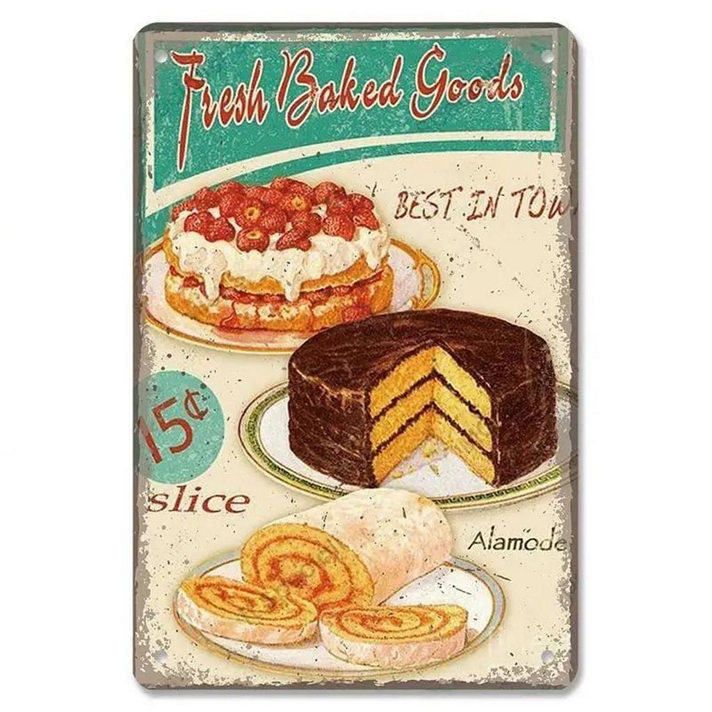 Metal Tin Signs Chocolate Milk Wall Decoration Plaque Vintage Art Poster Iron Painting for Man Cave Home Cafe Garden Club Bar