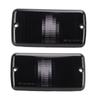 2x Smoke Fender Signal Side Marker Lights Lamps For Jeep Wrangler TJ 1997-2006