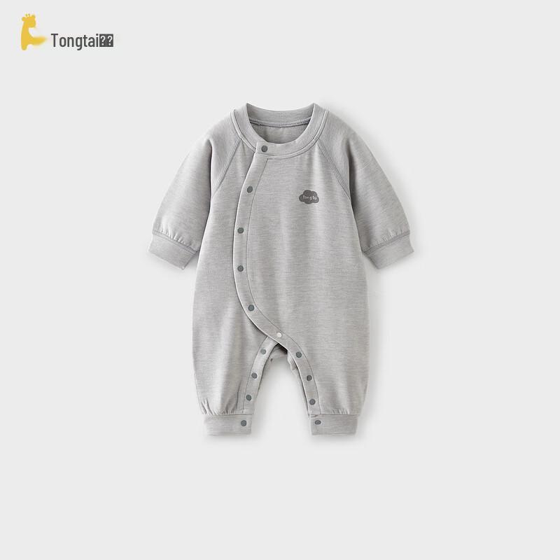 Tongtai Baby Autumn and Winter Warm Long-Sleeve Romper