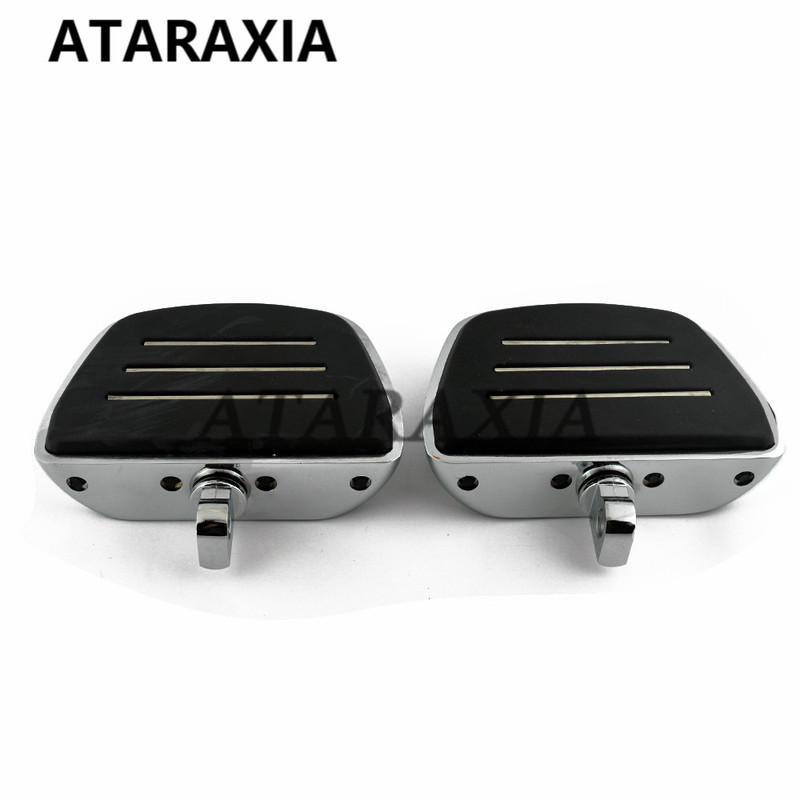 Motorcycle Footrest Foot Pegs Bike Pegs Rest Pedal For Harley Touring Dyna Softail Sportster XL883 1200 Models 48 72