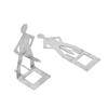 Griglia Portasalsicce Divertente Acciaio Inossidabile Porta Hot Dog Stabile Leggero Strumento per Grigliare BBQ per Campeggio Picnic all'Aperto Giardino Riutilizzabile Accessori BBQ